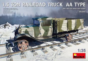 Miniart 1:35 - ,5 Ton Railroad Truck AA Type