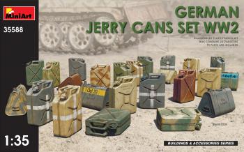 Miniart 1:35 - German Jerry Cans Set, WWII