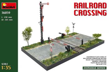 Miniart 1:35 - Railroad Crossing Diorama