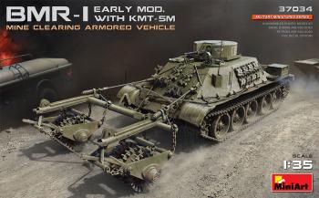 Miniart 1:35 - BMR-1 Early Mod. with KMT-5M Roller