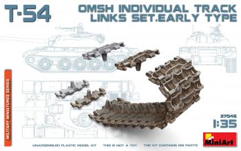 Miniart 1:35 - T-54 OMSh Track Link Set. Early Type