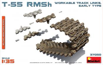 Miniart 1:35 - T-55 RMSh Workable Track Links (Early)