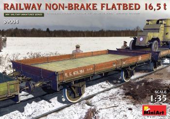 Miniart WWI 1:35 - Railway Non-Brake Flatbed 16.5t