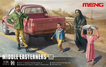 Meng Model 1:35 - Middle Easterners in Street