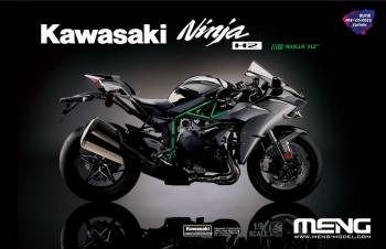 Meng Model 1:9 - Kawasaki Ninja H2 (Pre Coloured)