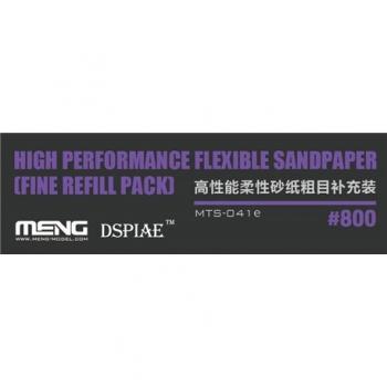 Meng Model - Flexible Sand Paper (Fine Refill 800#) (x6)