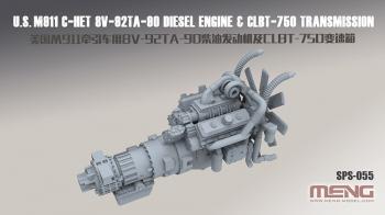 Meng Model 1:35 - M911 Engine & Transmission Set (Resin)