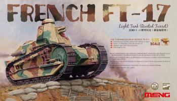 Meng Model 1:35 - French FT-17 Light Tank (Riveted Turret)