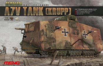 Meng Model 1:35 - German A7V Tank (Krupp)