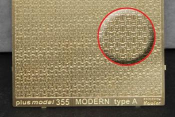 Plusmodel 1:35 - Engraved Plate - Modern A Type