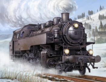 Trumpeter 1:35 - DamPflokomotive BR86
