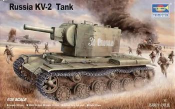 Trumpeter 1:35 - Russia KV-2 Tank