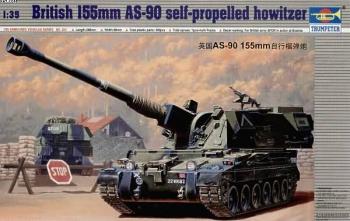 Trumpeter 1:35 - British 155mm AS-90 Self-propelled Howitzer