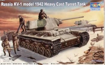 Trumpeter 1:35 - KV-1 1942 Heavy Cast Turret Tank