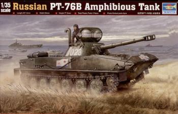 Trumpeter 1:35 - Russian PT-76B Light Amphibious Tank