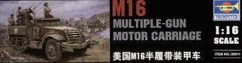 Trumpeter 1:16 - M16 Half Track Multiple Gun Motor Carriage