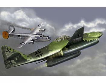 Trumpeter 1:144 - Messerschmitt Me 262A-1a with Kettenkrad