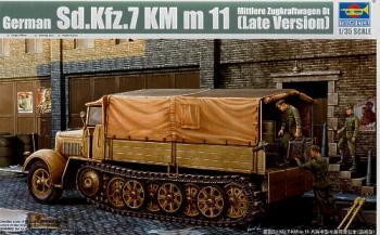 Trumpeter 1:35 - Sd.Kfz.7 KM m 11 (late version) with covered rear