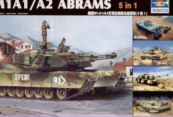 Trumpeter 1:35 - M1A1/A2 Abrams 5-in-1
