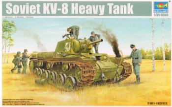 Trumpeter 1:35 - Soviet KV-8 Heavy Tank