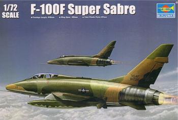 Trumpeter 1:72 - North-American F-100F Super Sabre (North-American TF-100 2 Seat
