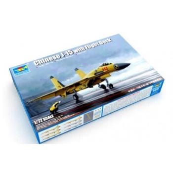 Trumpeter 1:72 - Chinese J-15 w/ Carrier Deck