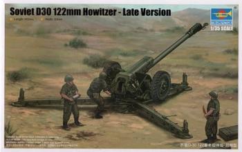 Trumpeter 1:35 - Soviet D-30 122mm Howitzer Late