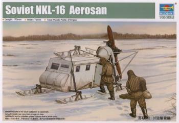 Trumpeter 1:35 - Soviet NKL-16 Aerosan Sled