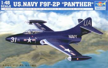 Trumpeter 1:48 - Grumman F9F-2P Panther US Navy
