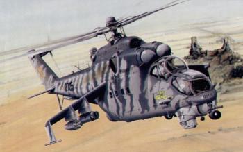 Trumpeter 1:35 - Mil Mi-24V Hind-E Helicopter