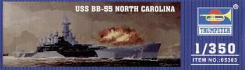 Trumpeter 1:350 - USS BB-55 North Carolina Battleship