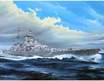 Trumpeter 1:350 - German Cruiser Prinz Eugen 1945