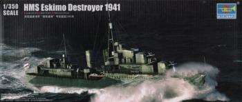 Trumpeter 1:350 - HMS Eskimo Destroyer 1941