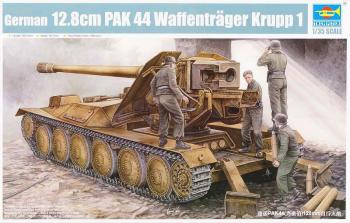 Trumpeter 1:35 - German 12.8cm PaK 44 Waffentrager Krupp 1