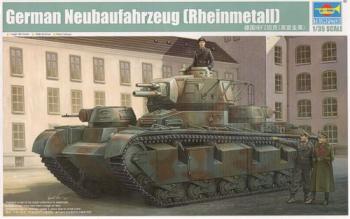 Trumpeter 1:35 - German Neubaufahrzeug Rheinmetall Tank