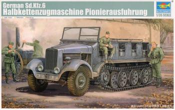 Trumpeter 1:35 - German Sd.Kfz.6 Halbkettenzugmaschine Pionierausfuhrung
