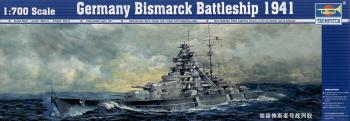 Trumpeter 1:700 - Bismarck German Battlership 1941