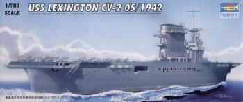 Trumpeter 1:700 - USS Lexington CV-2 05/1942