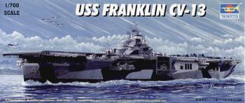 Trumpeter 1:700 - USS FRANKLIN CV-13