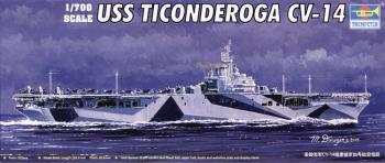 Trumpeter 1:700 - USS Ticonderoga CV-14