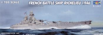 Trumpeter 1:700 - French Battleship Richelieu 1946