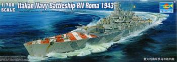 Trumpeter 1:700 - Italian Navy Battleship RN Roma 1943