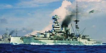 Trumpeter 1:700 - HMS Barham Queen Elizabeth Class Battleship 1941