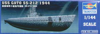 Trumpeter 1:144 - USS Gato SS-212 1944