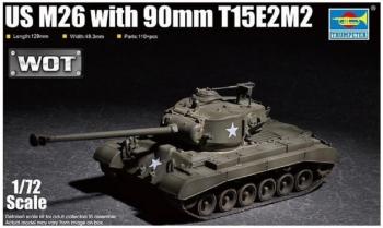 Trumpeter 1:72 - US M26 with 90mm T15E2M2