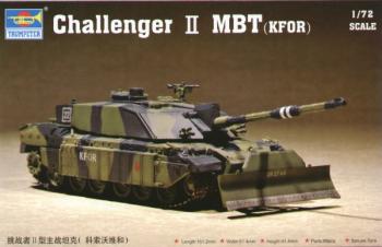 Trumpeter 1:72 - British Challenger 2 MBT (KFOR)