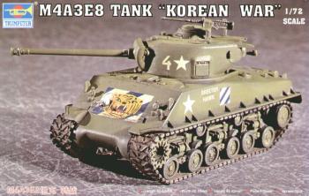 Trumpeter 1:72 - Sherman M4A3E8 Sherman Korea (T80 Track).