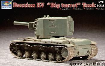 Trumpeter 1:72 - Russian KV Big Turret