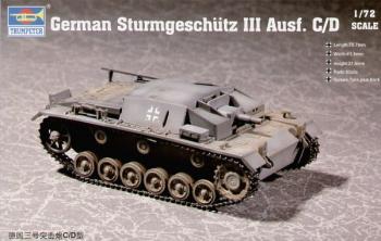 Trumpeter 1:72 - Sturmgeschutz/StuG III Ausf.C/D