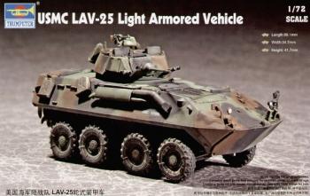 Trumpeter 1:72 - USMC LAV-25 (8x8) Light Armoured Vehicle